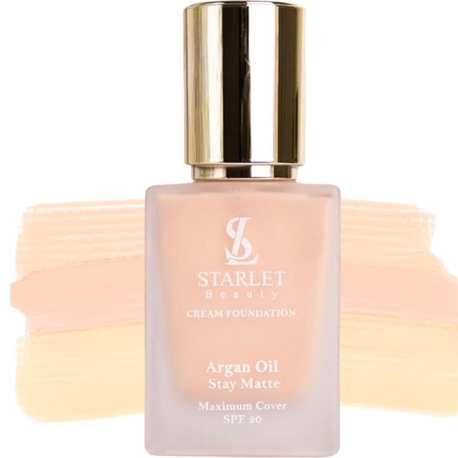 کرم پودر شیشه ای استارلت30 میل Starlet
