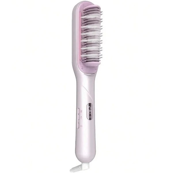 برس حرارتی بخاردار شیگلم مدل Hydra Shot Steam straightening brush Pro وزن 775 گرم با مخزن بخار داخلی و سیستم یونساز