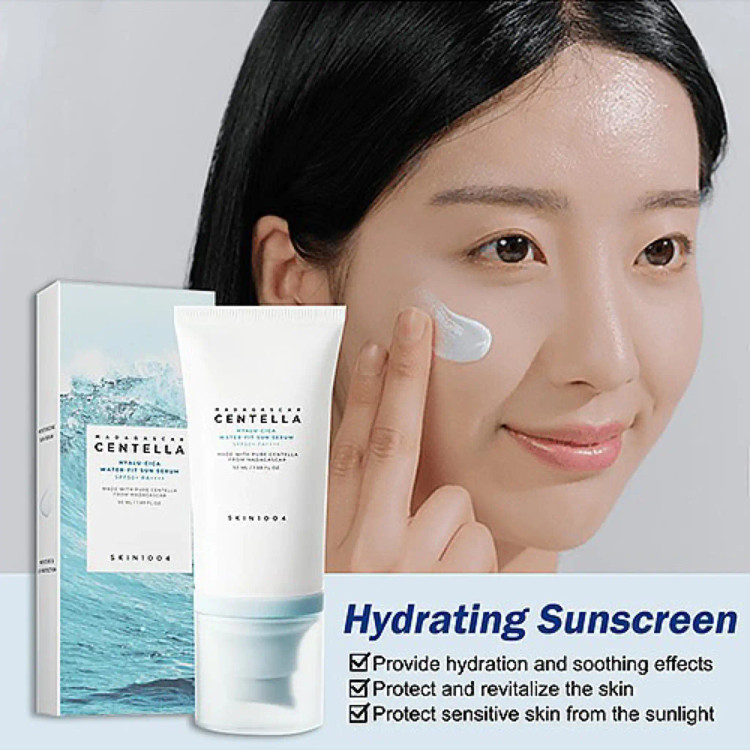 کرم ضد آفتاب بی رنگ سنتلا با SPF 50 حجم 50 میلی لیتر