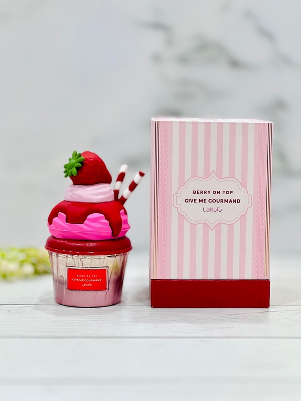 عطر ادوپرفیوم زنانه لطافه مدل بری آن تاپ حجم ۷۵ میلی لیتر شیرین گرم