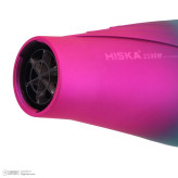 سشوار حرفهای هیسکا مدل H5252 گارانتی دار با موتور AC پرقدرت 2100 وات، تنظیم دما و سرعت در سه حالت، تکنولوژی آیونیک، دکمه باد سرد، سری حجمدهنده و کابل 3 متری