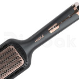 برس حرارتی حالتدهنده مو هیسکا مدل H5108 با تنظیم دمای چهار حالته 160 تا 230 درجه، فناوری یون منفی و پلاسما، صفحات سرامیکی و خاموشی خودکار 30 دقیقه